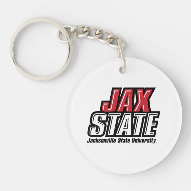 Jacksonville State Universiteten JAX STATE Logotyp (Framsidan)