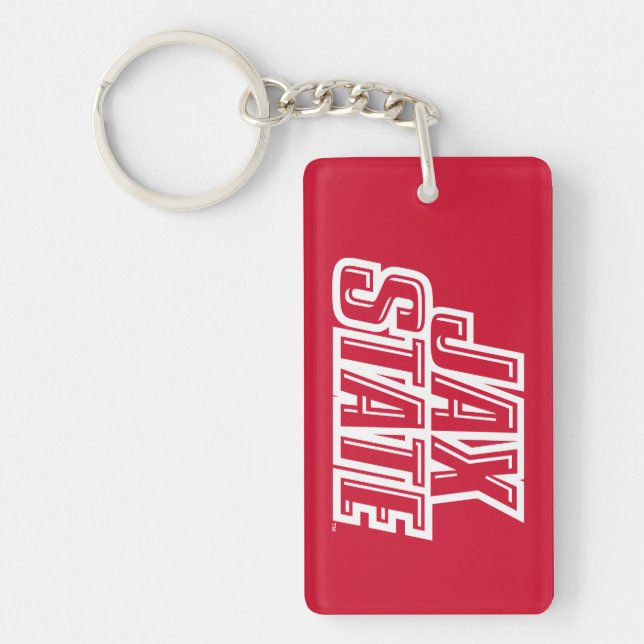 Jacksonville State Universiteten JAX STATE Logotyp (Framsidan)