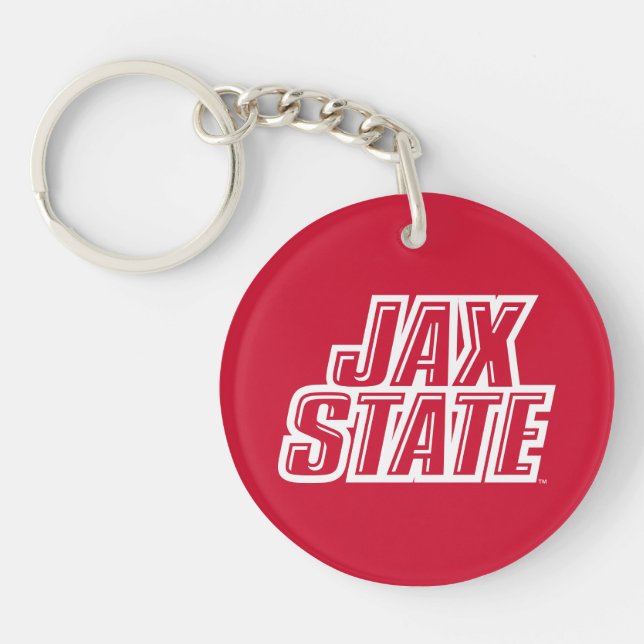 Jacksonville State Universiteten JAX STATE Logotyp (Framsidan)