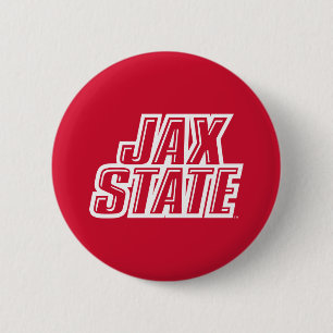 Jacksonville State Universiteten JAX STATE Logotyp Knapp