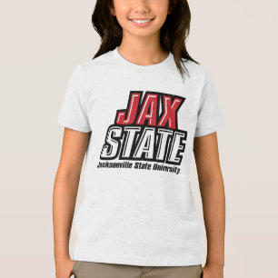 Jacksonville State Universiteten JAX STATE Logotyp T Shirt