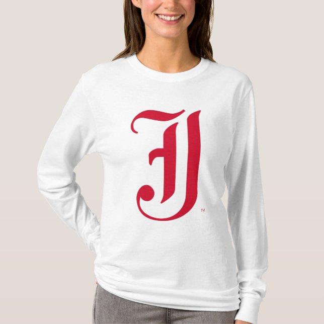 Jacksonville State University Classic JSU-bokstav T Shirt (Framsida)