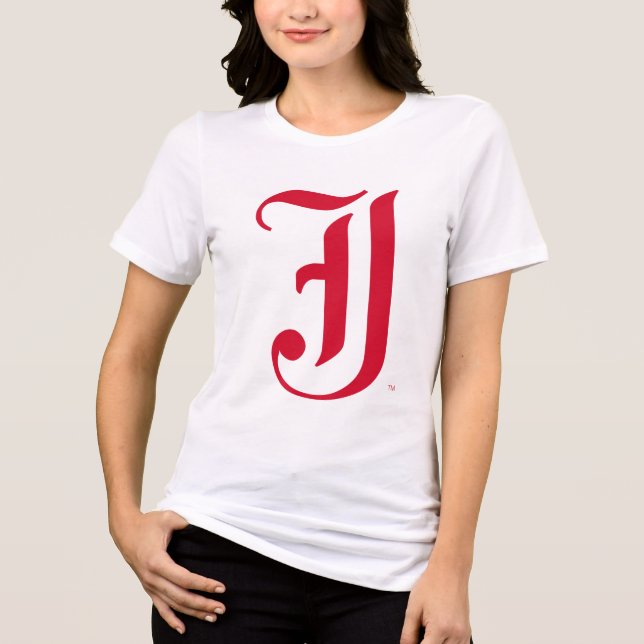 Jacksonville State University Classic JSU-bokstav T Shirt (Framsida)