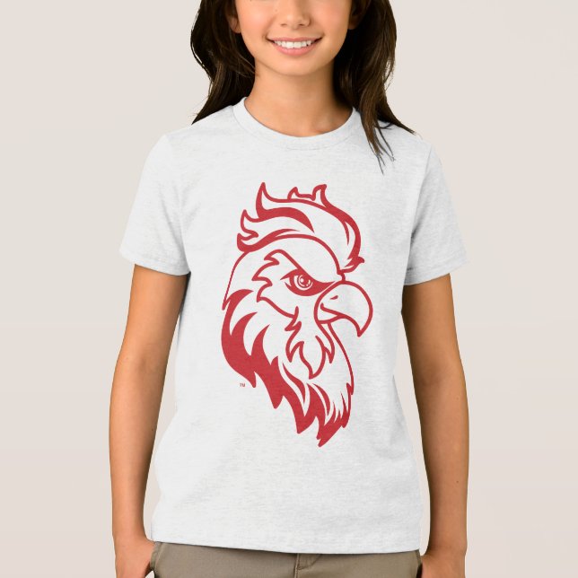 Jacksonville State University Gamecocks Röd gameko T Shirt (Framsida)