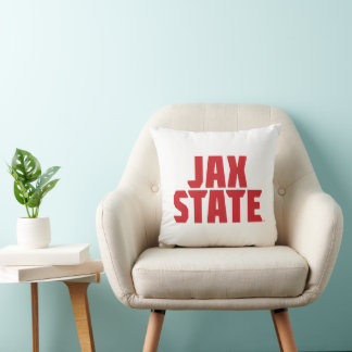 Jacksonville State University JAX STATE Fet Röda Kudde