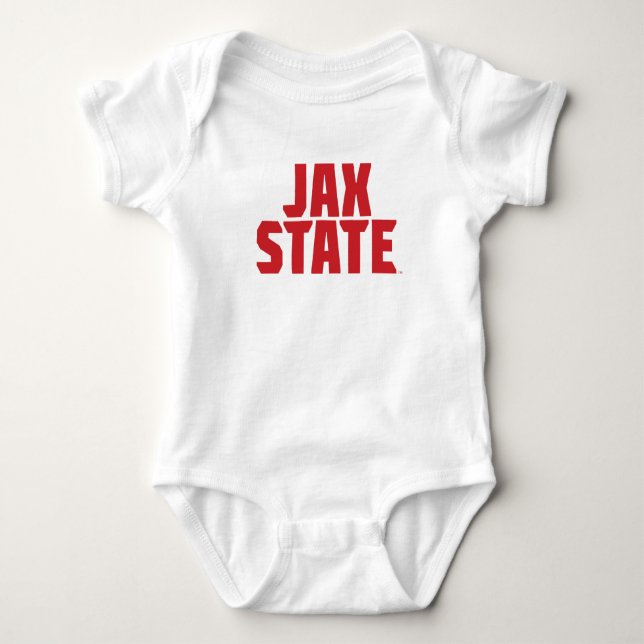 Jacksonville State University JAX STATE Fet Röda T Shirt (Framsida)