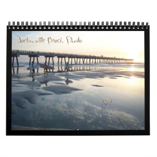 Jacksonville strand, Florida Kalender