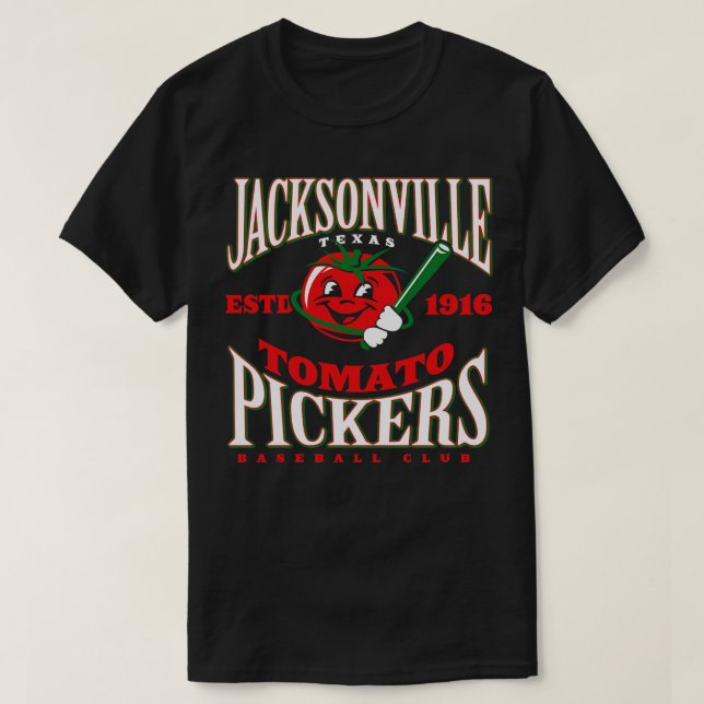 Jacksonville Tomato Pickers T Shirt (Design framsida)