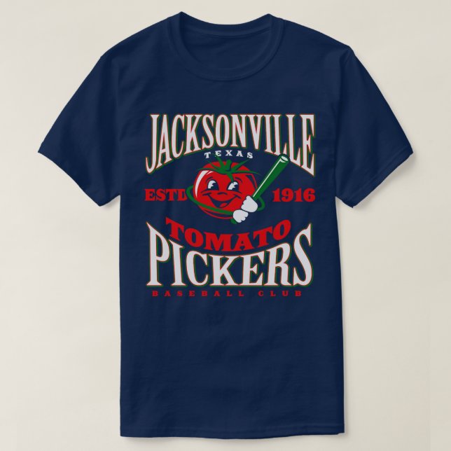 Jacksonville Tomato Pickers T Shirt (Design framsida)