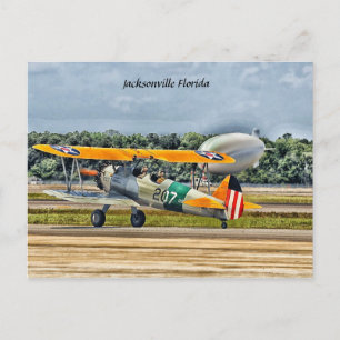 Jacksonville Vintage Florida Vykort