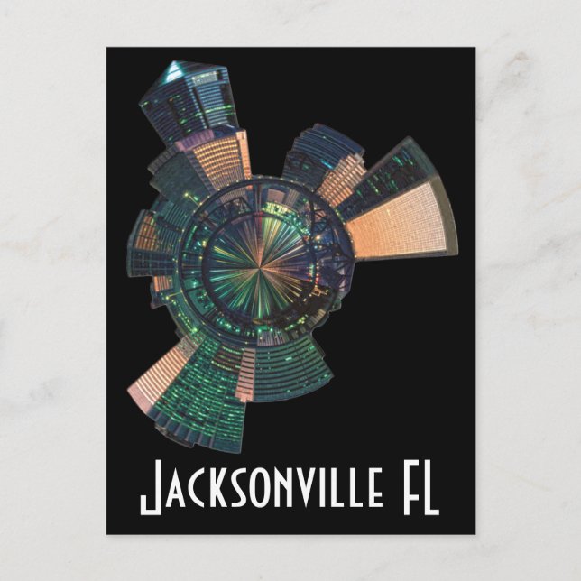 Jacksonville Vykort (Framsida)