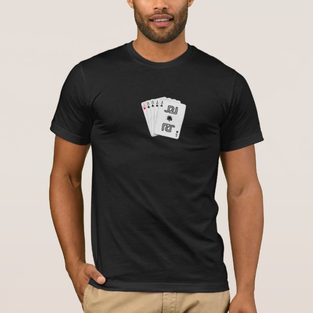 Jacktown 8 (svarten) t-shirt (Framsida)