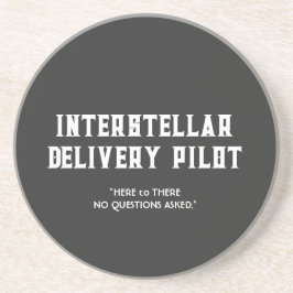 Jacleg Courier Service PILOT Sandstone Coaster Underlägg