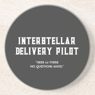 Jacleg Courier Service PILOT Sandstone Coaster Underlägg