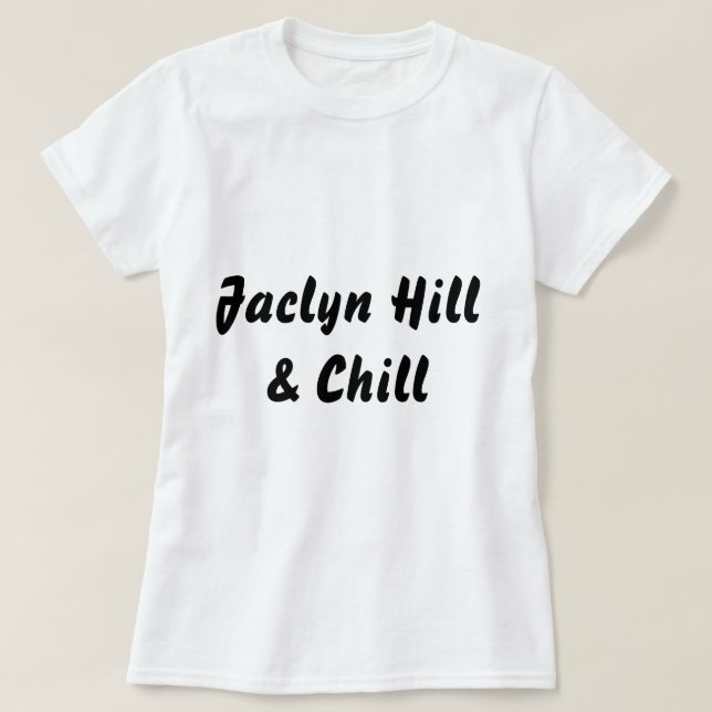 Jaclyn backe & kyla tee shirt (Design framsida)