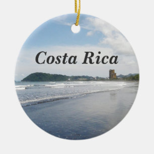 Jaco strand i Costa Rica Julgransprydnad Keramik