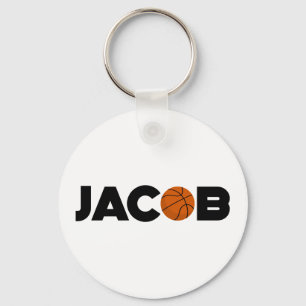 Jacob Basketball Nyckelring