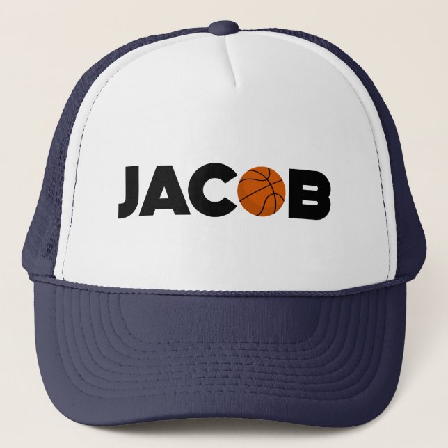 Jacob Basketball Truckerkeps (Framsida)