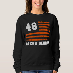 Jacob Degrom Vintage Flagga Gameday T Shirt