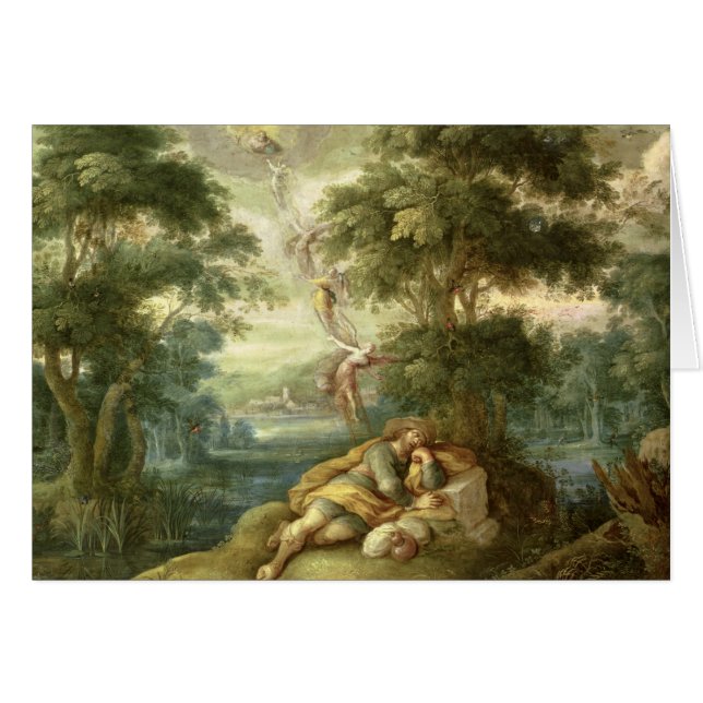 Jacob dröm hälsningskort (Framsidan Horizontal)