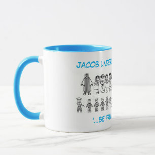 Jacob förstod... två ton kaffe mugg. mugg