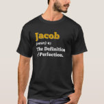 Jacob Gift Namn Personlig Birthday Funny Kristus T Shirt<br><div class="desc">Jacob Gift Namn Personlig Birthday Funny Joke T Shirt</div>