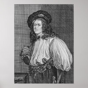 Jacob Hall, berömden Rope Dancer, 1792 Poster