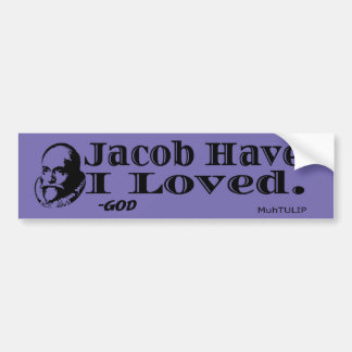 Jacob, har jag hittat Bumper Sticker Bildekal
