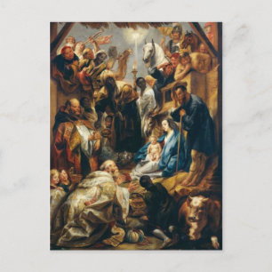 Jacob Jordaens annonsering av Magi Vykort