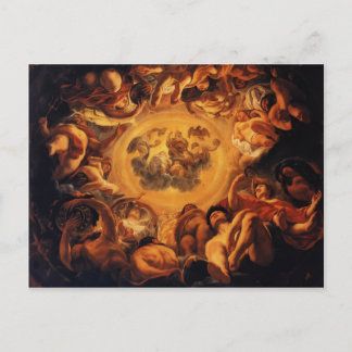 Jacob Jordaens-Psyche värd för Olympus Vykort