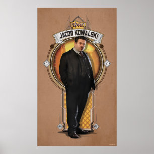 JACOB KOWALSKI™ Art Deco Panel Poster