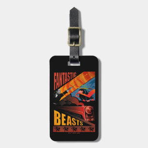 Jacob Kowalski Fantastic Beast Vintage affisch Bagagebricka