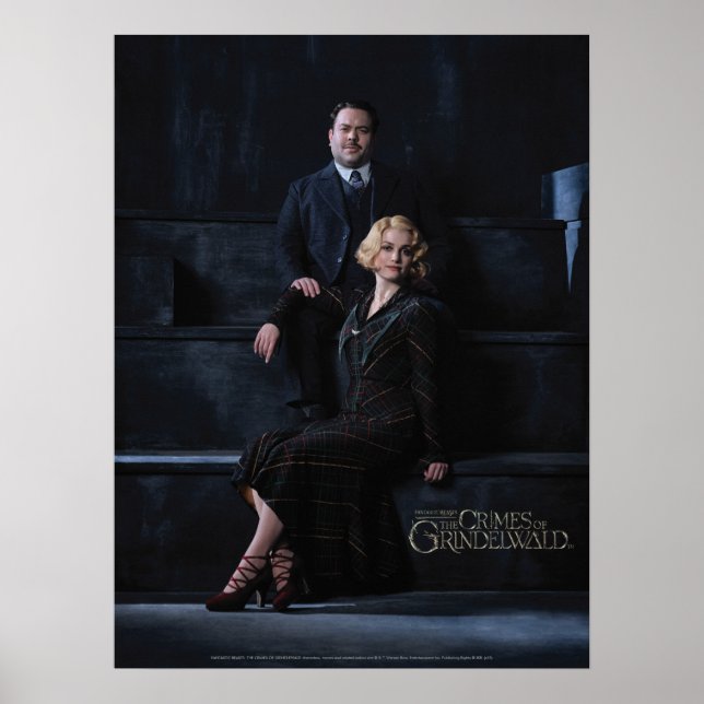 JACOB KOWALSKI™ och QUEENIE GOLDSTEIN™ Photo Poster (Framsidan)