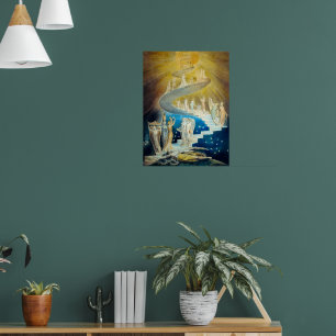 Jacob Ladder av William Blake Poster