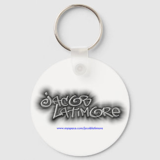 Jacob Latimore Namnteckning Logotyp Keychain Nyckelring