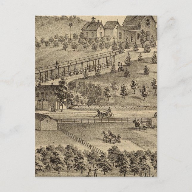 Jacob Markleys hemvist Vykort (Framsida)