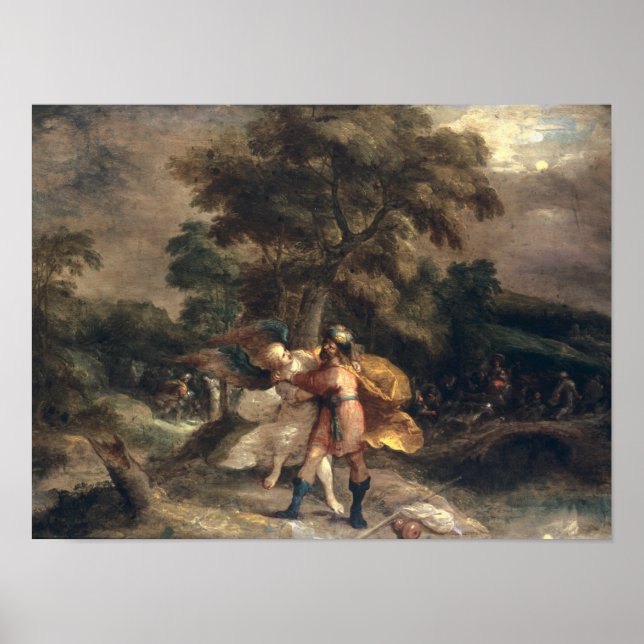 Jacob och Angel Poster (Framsidan)