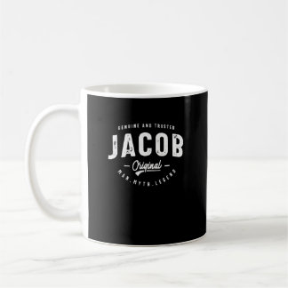 Jacob Personlig Namn Manar födelsedag Kaffemugg
