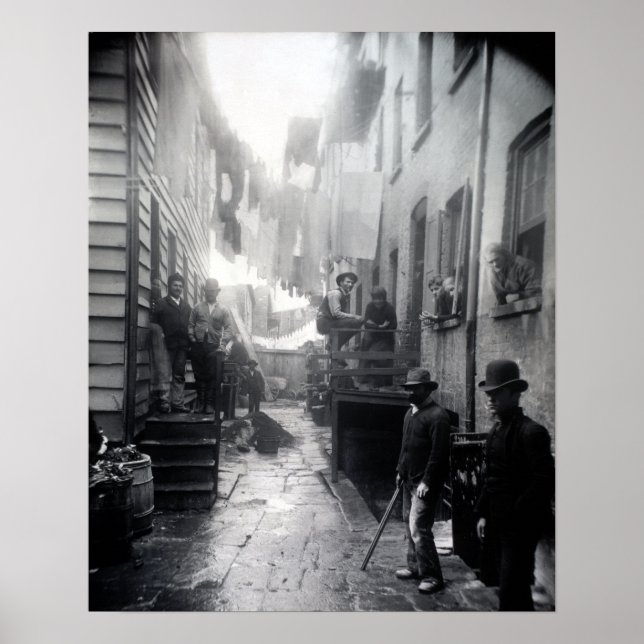 Jacob Riis Bandit's Roost Poster (Framsidan)