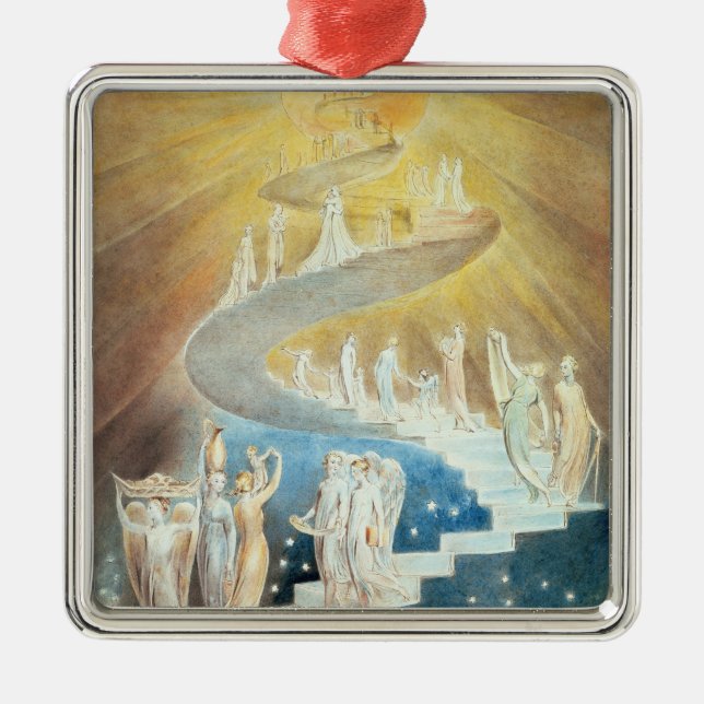 Jacob stege julgransprydnad metall (Framsidan)