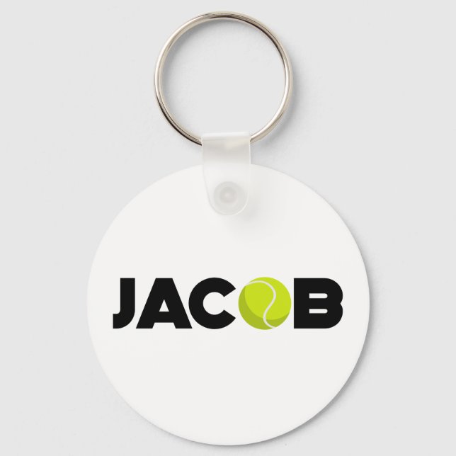 Jacob Tennis Nyckelring (Framsida)