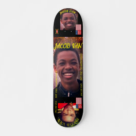 JACOB  VAN OFFICIAL  JMT 7 3/4" Skateboarddäck Mini Skateboard Bräda 18,5 Cm