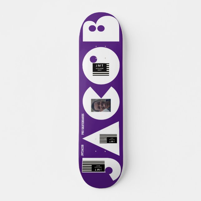 JACOB VANS 7 3/4-tums Skateboard Deck (Framsida)