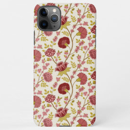 Jacobean Blommönster Pinks Guld Cream