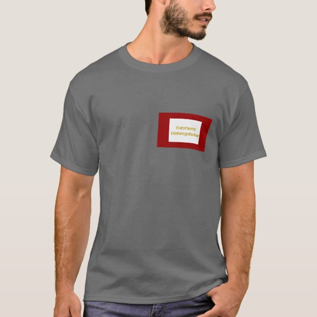 Jacobite flagga tee (Framsida)