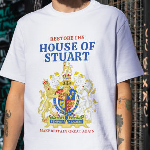 Jacobite Stuart Monarchist T Shirt