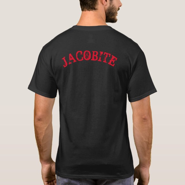 Jacobite T-Shirt böjd på baksidan (Baksida)
