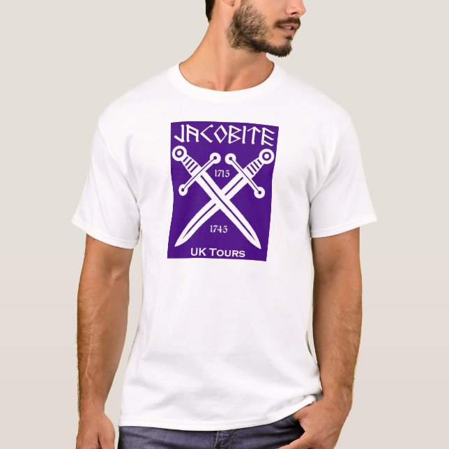 Jacobites turnerar på! t shirt (Framsida)