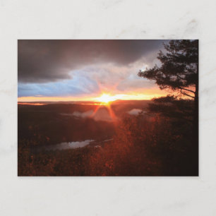 Jacobs Backe Storm Sunset Royalston MORSA Vykort