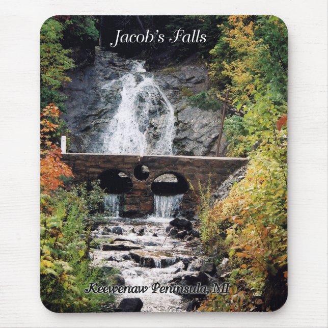 Jacob's Falls mousepad Musmatta (Framsidan)